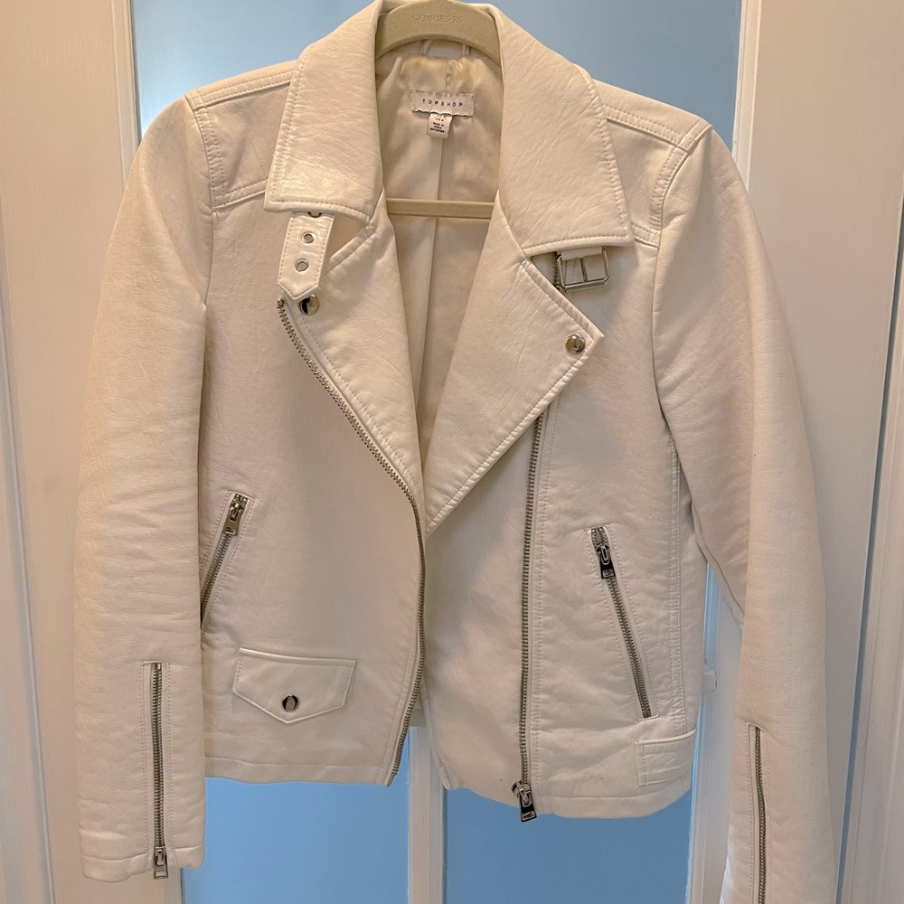 Vegan Leather Moto Jacket